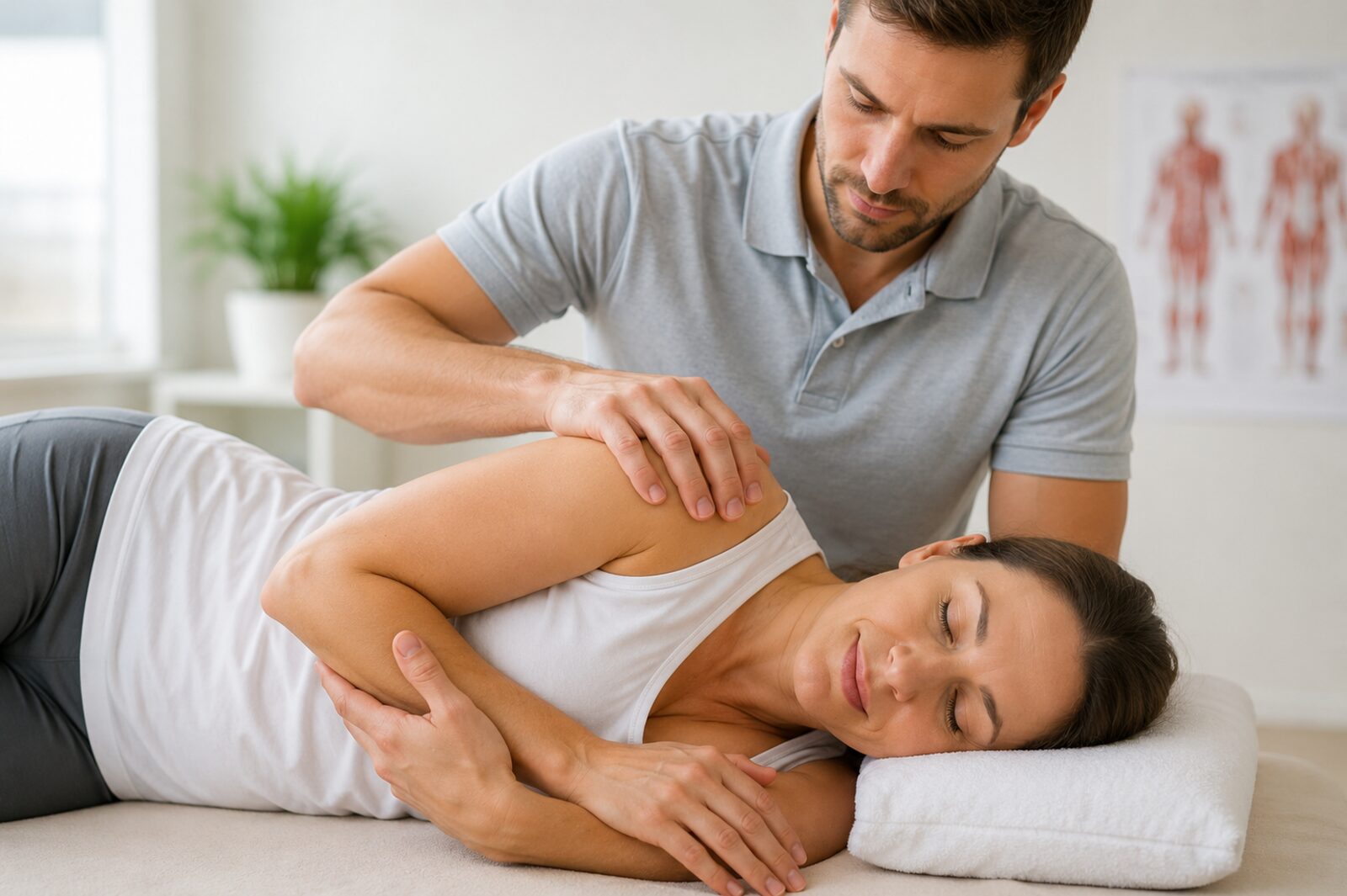 Manuelle Therapie – Mobilisation der Schulter